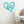 Personalized Carved Heart with Initials Metal Sign