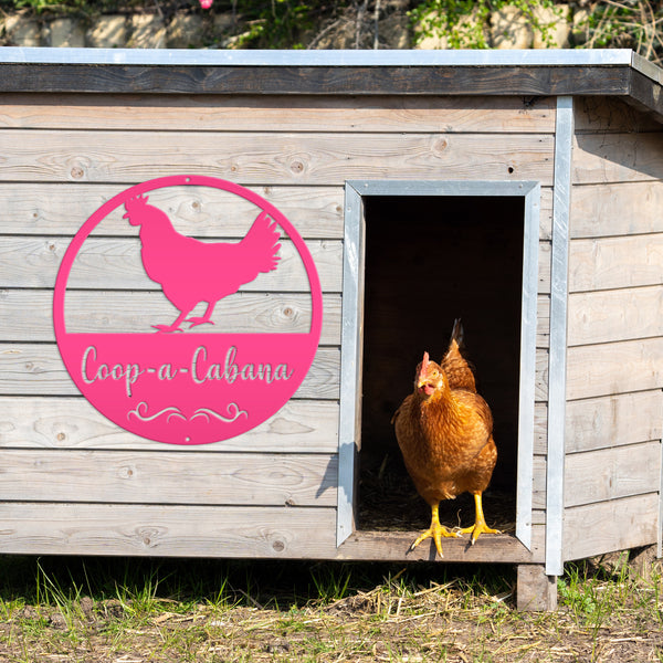 Chicken Coop Sign , Poultry Sign, Personalized Chicken Coop Sign, Custom Chicken Sign, Chicken Lover Gift