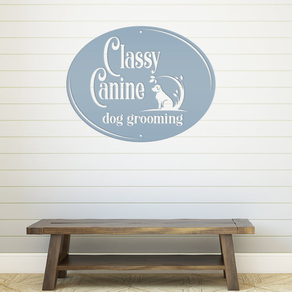 Dog Grooming Business Sign -Pet Grooming Services Signage