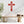 Flower Cross Metal Sign-Cross Wall Art-