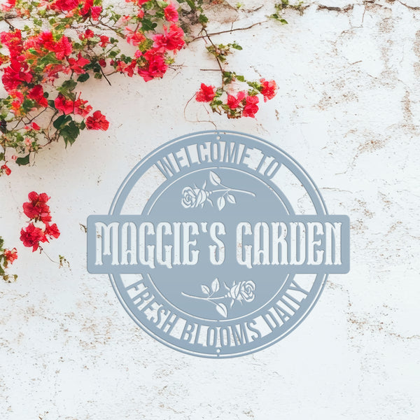 Custom Garden Sign-Gift for Grandma- Yard Sign for the Garden-Gift for Mother's Day