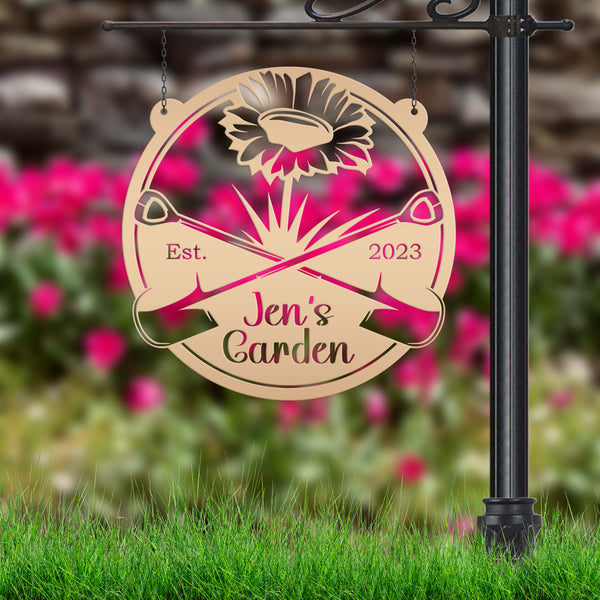 Custom Garden Sign for the Yard or Garden