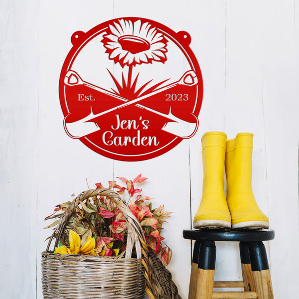 Custom Garden Sign for the Yard or Garden