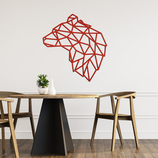 Geometric Art Bear Minimalist Wall Decor, Bear Wall Art, Geometric Art, Bear Wall Decor, Black Bear Decor, Bear Themed Signs , Bear Shaped Wall Decor, Bear Gifts