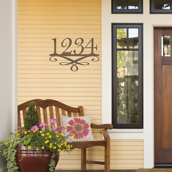 Custom Decorative Address Sign-Housewarming Gift-Closing Gift-Wedding Gift-Business Address Sign