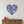 Metal Decorative  Heart Sign - Valentine Decor - Paisley Heart Decor