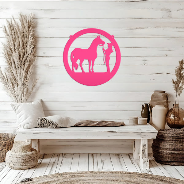 Horse Gift Metal Sign, Horse Girl, Horse Decor, Horse Theme Decor, Horse Bedroom Theme, Horse Lover Gift, Horse Gift