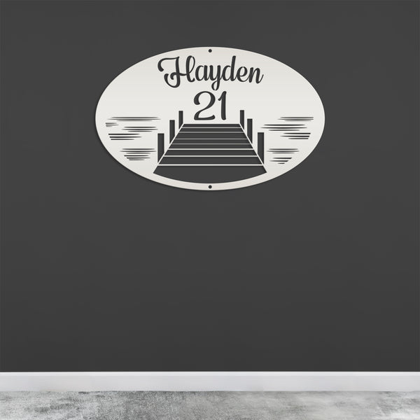 Lake Lot Sign-Lake Lot Signage -Lake House Address Sign-Lake Lot Number