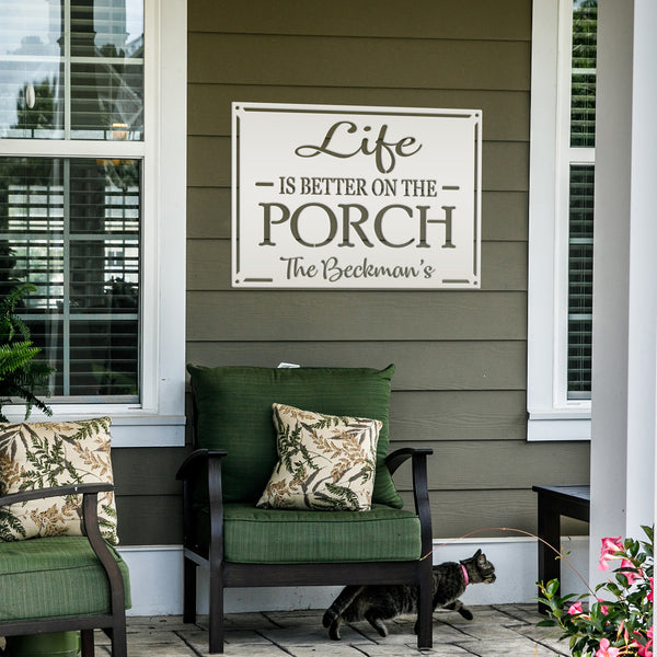 Personalized Outdoor Patio  Sign-Patio, Porch Wall Decor, Patio Sign Ideas, Backyard Decor