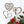 Assorted Heart Metal Holiday Ornaments