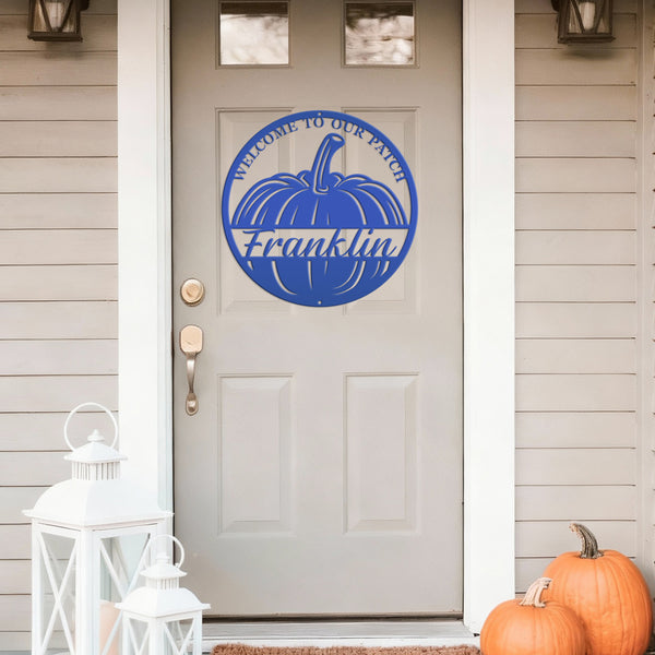 Personalized Fall Pumpkin Welcome Sign, Welcome Sign for the Fall, Welcome Sign Fall, Pumpkin Sign Fall, Fall Pumpkin Welcome Sign, Pumpkin Welcome Sign for Front Door