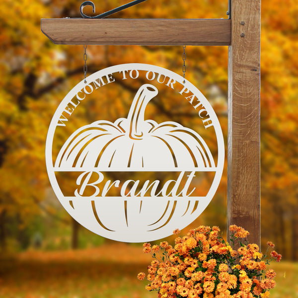 Personalized Fall Pumpkin Welcome Sign, Welcome Sign for the Fall, Welcome Sign Fall, Pumpkin Sign Fall, Fall Pumpkin Welcome Sign, Pumpkin Welcome Sign for Front Door