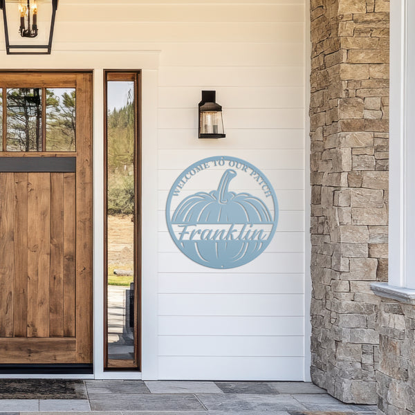 Personalized Fall Pumpkin Welcome Sign, Welcome Sign for the Fall, Welcome Sign Fall, Pumpkin Sign Fall, Fall Pumpkin Welcome Sign, Pumpkin Welcome Sign for Front Door