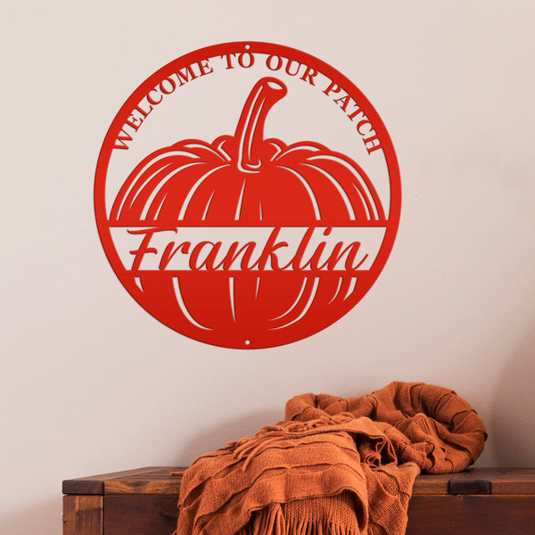 Personalized Fall Pumpkin Welcome Sign, Welcome Sign for the Fall, Welcome Sign Fall, Pumpkin Sign Fall, Fall Pumpkin Welcome Sign, Pumpkin Welcome Sign for Front Door