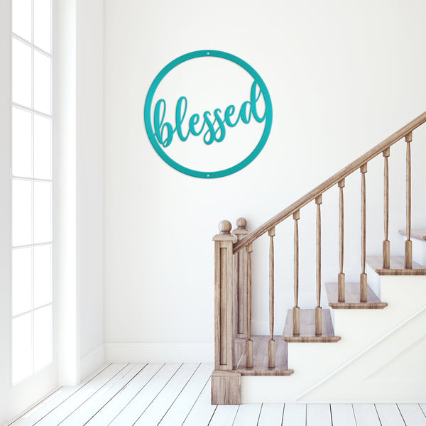 blessed sign wall decor