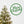 Round Merry Christmas Metal Sign