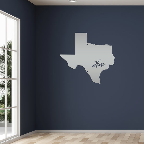 Personalized Metal Home State Sign-Your State Custom Sign