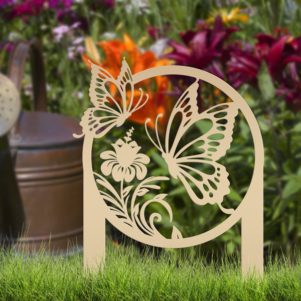 Butterfly Flower Garden Decorative Yard or Lawn Decor-Yard Stake, Mother's Day Gift