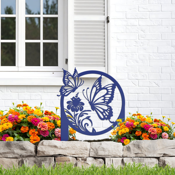 Butterfly Flower Garden Decorative Yard or Lawn Decor-Yard Stake, Mother's Day Gift