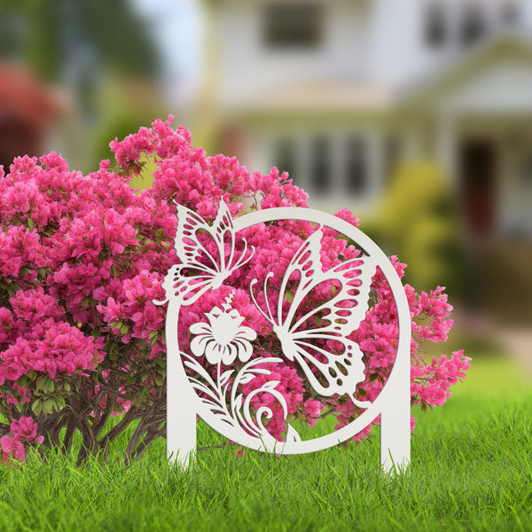 Butterfly Flower Garden Decorative Yard or Lawn Decor-Yard Stake, Mother's Day Gift