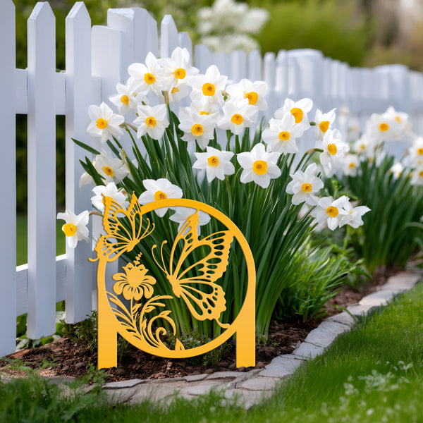 Butterfly Flower Garden Decorative Yard or Lawn Decor-Yard Stake, Mother's Day Gift