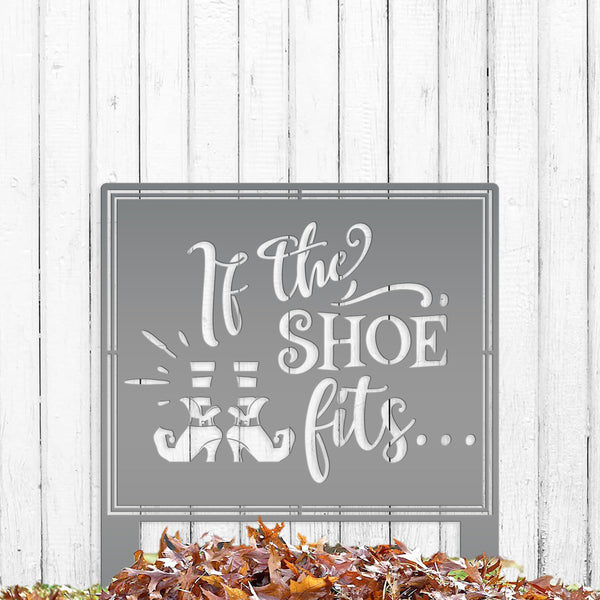 Funny Halloween Metal Yard Stake - Halloween Decor
