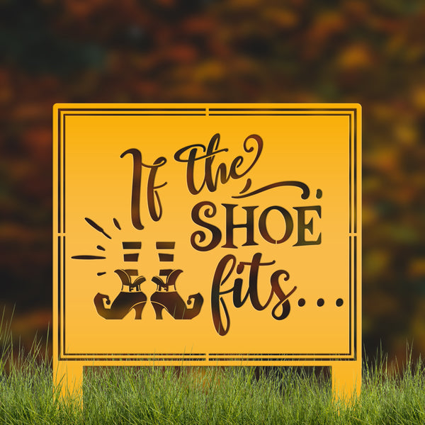 Funny Halloween Metal Yard Stake - Halloween Decor