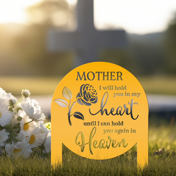 Memorial Sign, Custom Metal Yard Stake for Memory Dedication Garden, Honor a loved one, special friend, or pet with a personalized tribute