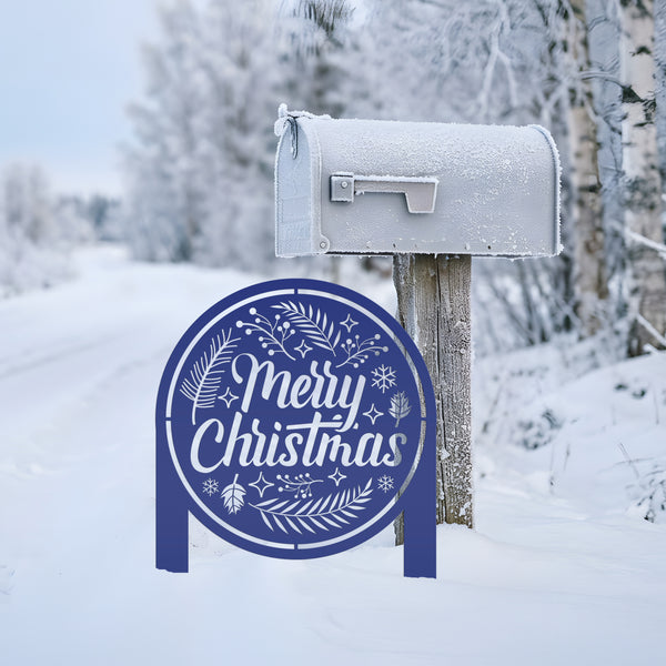 Outdoor Christmas Decor - Merry Christmas Yard Sign -  Holiday Decor