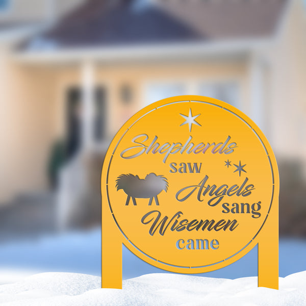 Christmas Nativity, Outdoor Holiday Decorations, Christian Yard Art