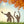 Assorted Halloween Zombie Metal Yard Stakes