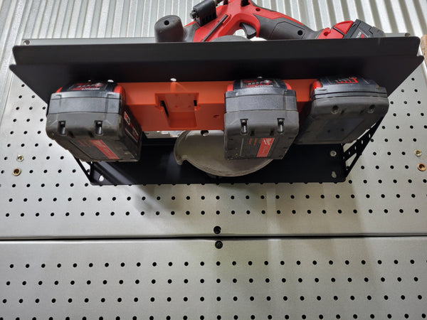 Ultimate Saw Storage Shelf for Circular Saws - Speed Fabrication