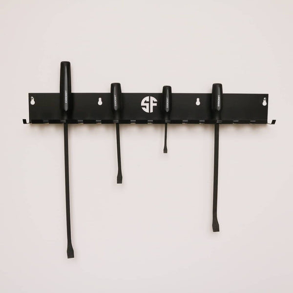 Pry Bar Wall Tool Holder Organizer 