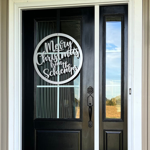 Outdoor Metal Sign/Wreath Door Hook Hanger