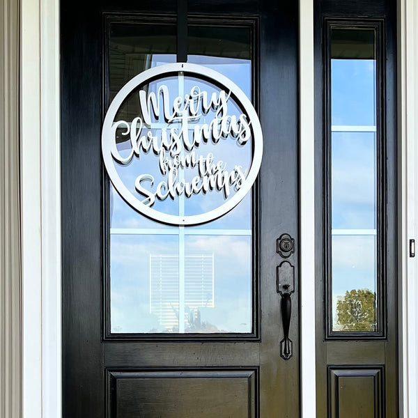 Outdoor Metal Sign/Wreath Door Hook Hanger